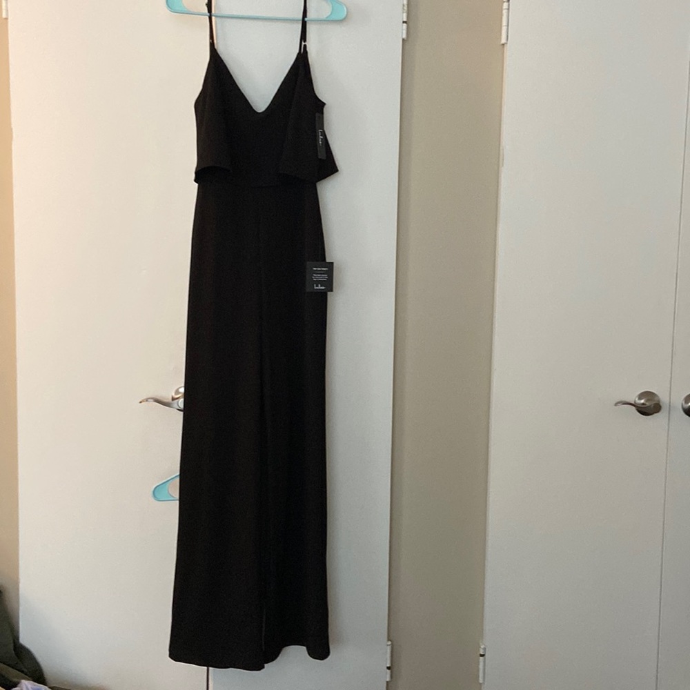 Lulus black jumpsuit size small never worn